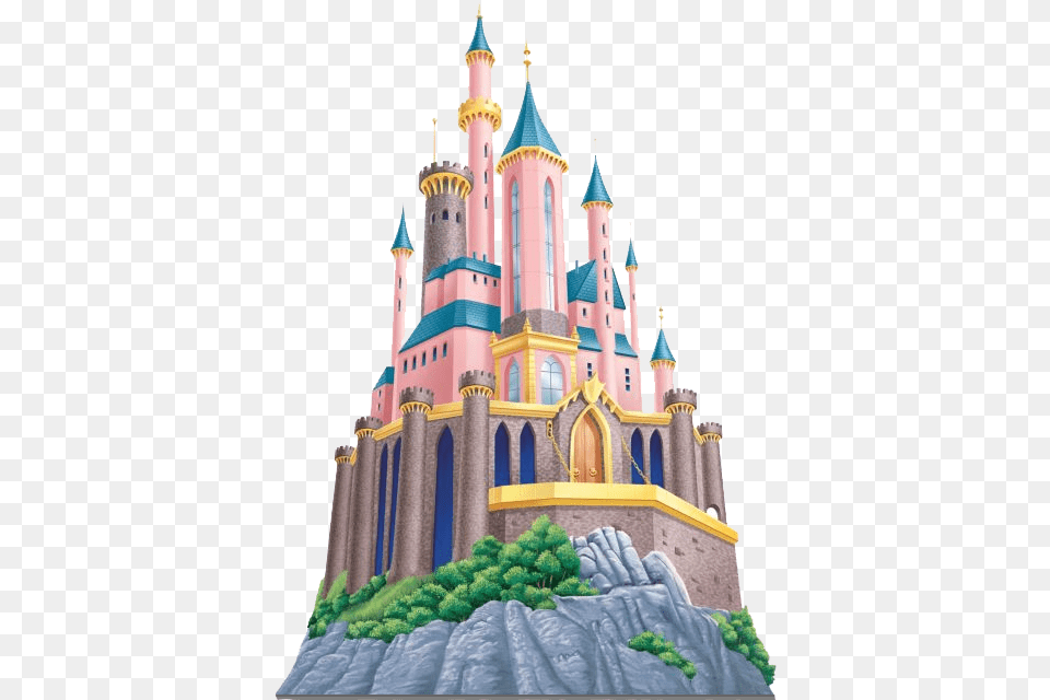 Snowing Clipart White Castle Disney Princess Castle, Architecture, Building, Fortress, Clock Tower Png