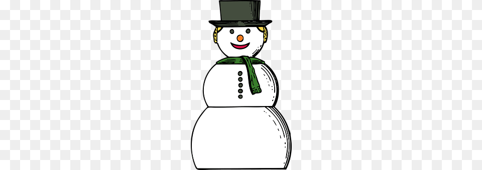 Snowman Nature, Outdoors, Snow, Winter Png Image