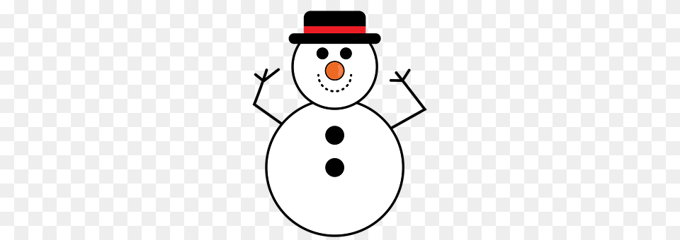 Snowman Nature, Outdoors, Winter, Snow Free Png Download