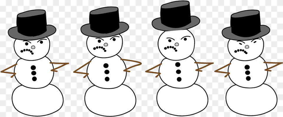 Snowman, Nature, Outdoors, Winter, Snow Png