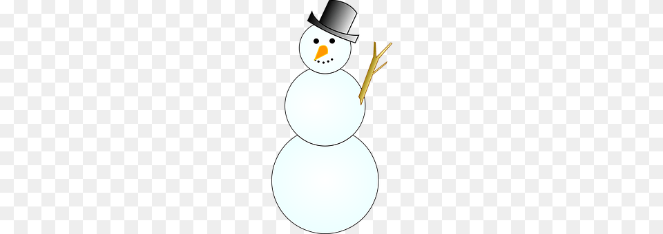 Snowman Nature, Outdoors, Winter, Snow Free Png Download