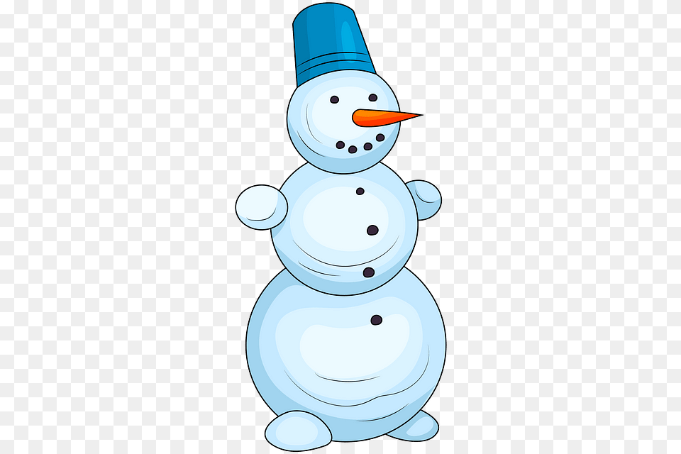 Snowman, Nature, Outdoors, Winter, Snow Free Png