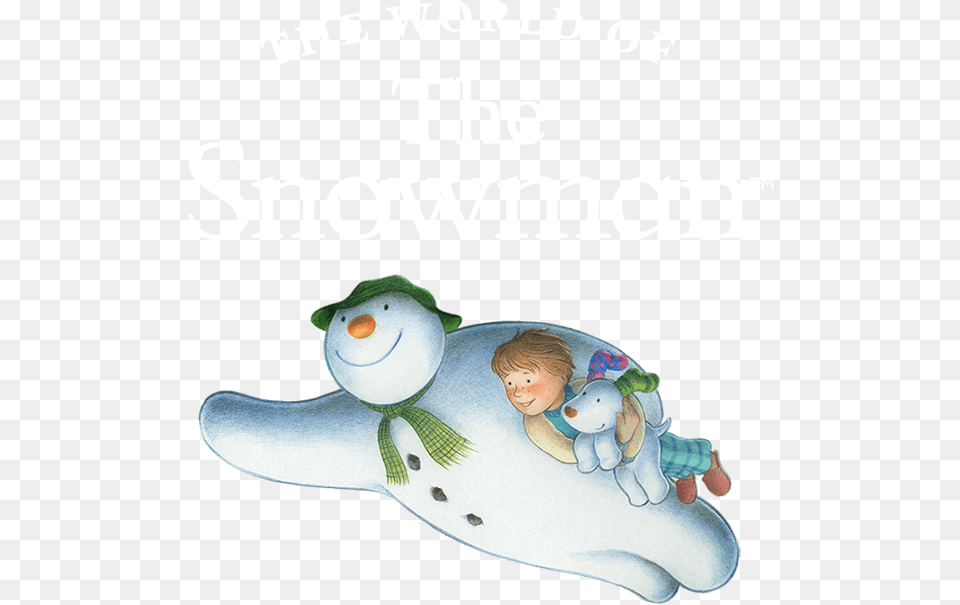 Snowman And Snowdog, Outdoors, Nature, Winter, Person Png