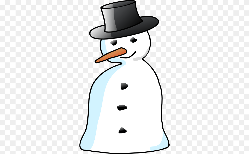 Snowman Clip Art, Winter, Outdoors, Nature, Snow Png Image