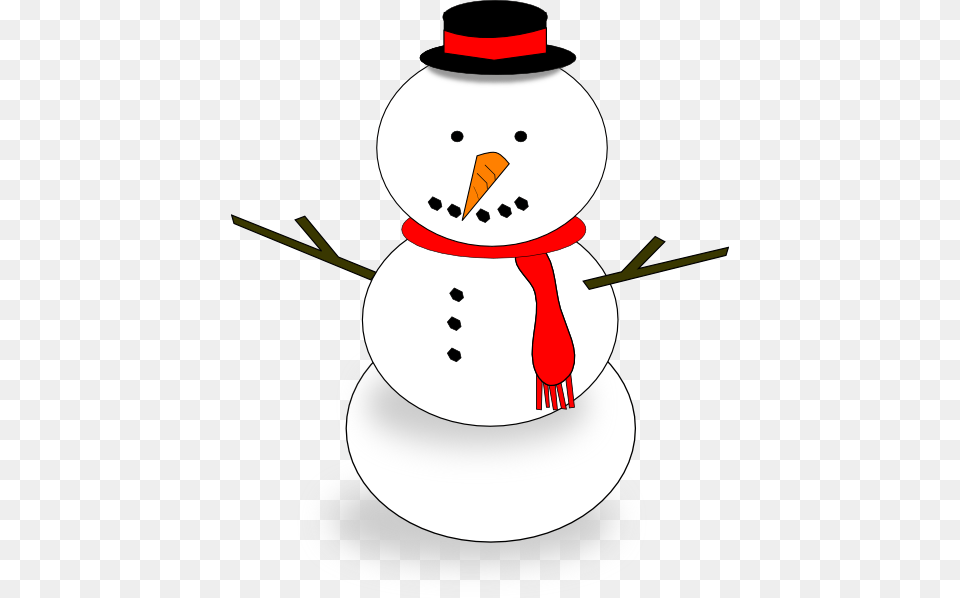 Snowman Clip Art At Clker Com Vector Clip Art Online De Nieve De Plastilina, Nature, Outdoors, Snow, Winter Free Transparent Png