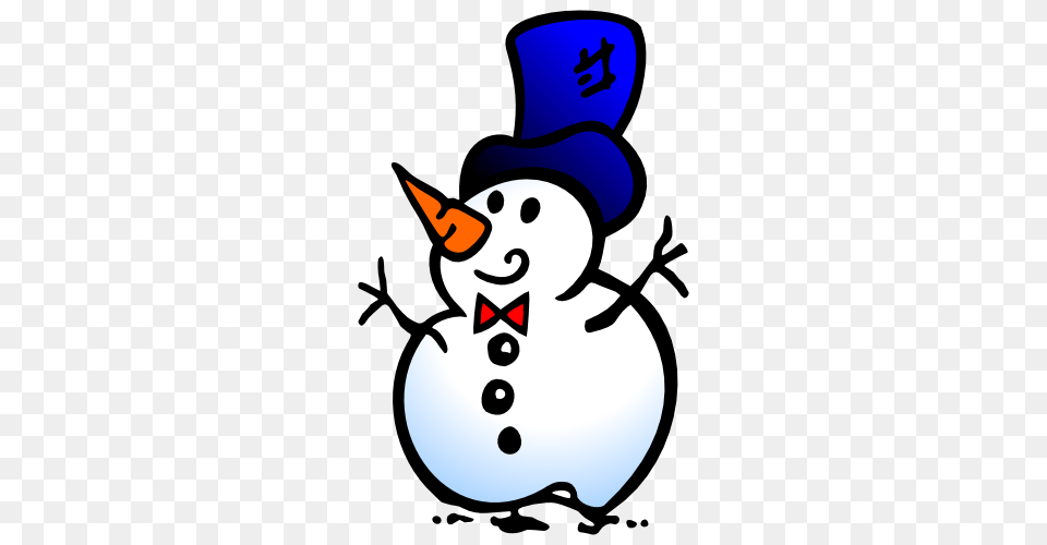 Snowman Clip Art Clipart Of A Fun Playful Snowman Great, Nature, Outdoors, Winter, Snow Png Image