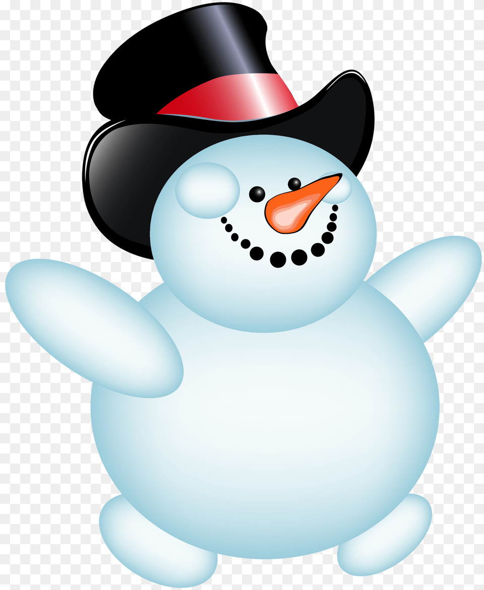Snowman Clip Art Free, Nature, Outdoors, Winter, Snow Png Image