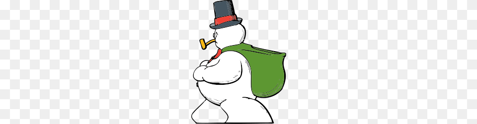 Snowman Clip Art Just Chillin, Clothing, Hat, Person, Smoke Pipe Free Transparent Png