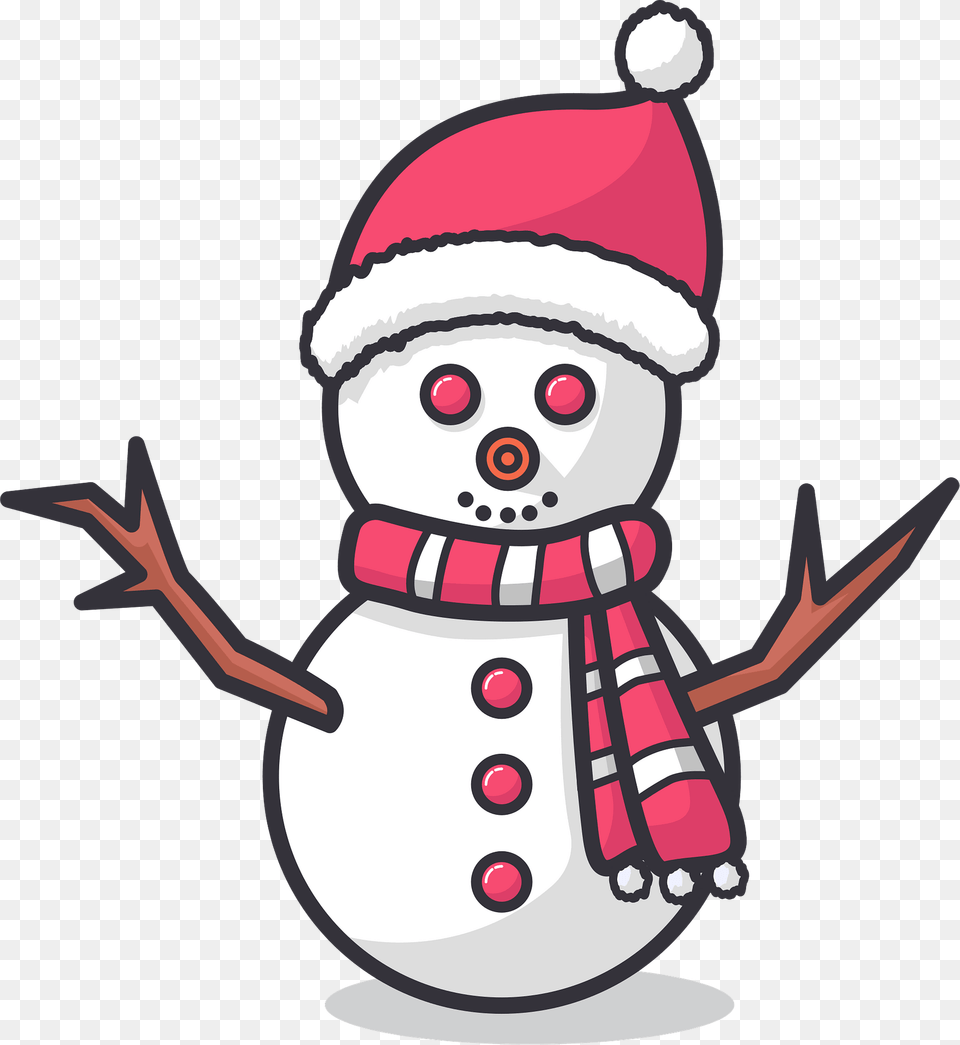 Snowman Clipart, Nature, Outdoors, Winter, Snow Free Png