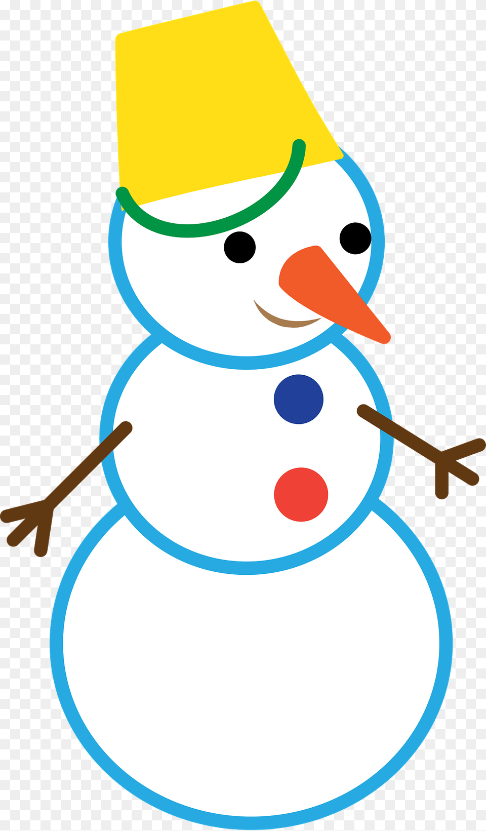 Snowman Clipart, Nature, Outdoors, Snow, Winter Png