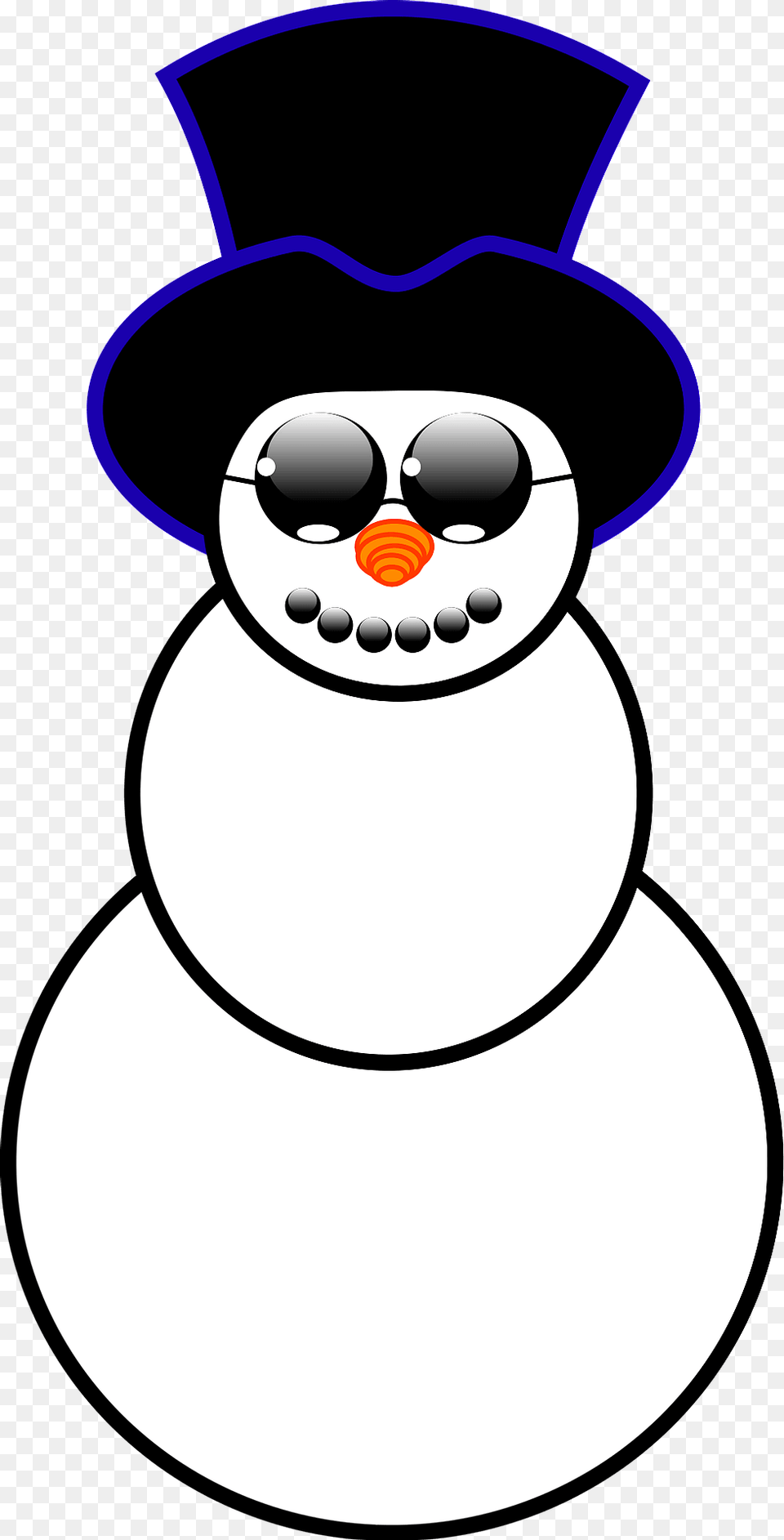 Snowman Clipart, Nature, Outdoors, Winter, Snow Free Png