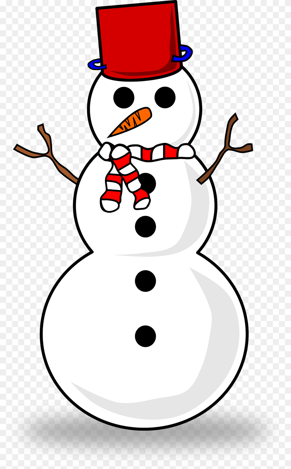 Snowman Clipart, Nature, Outdoors, Snow, Winter Png Image