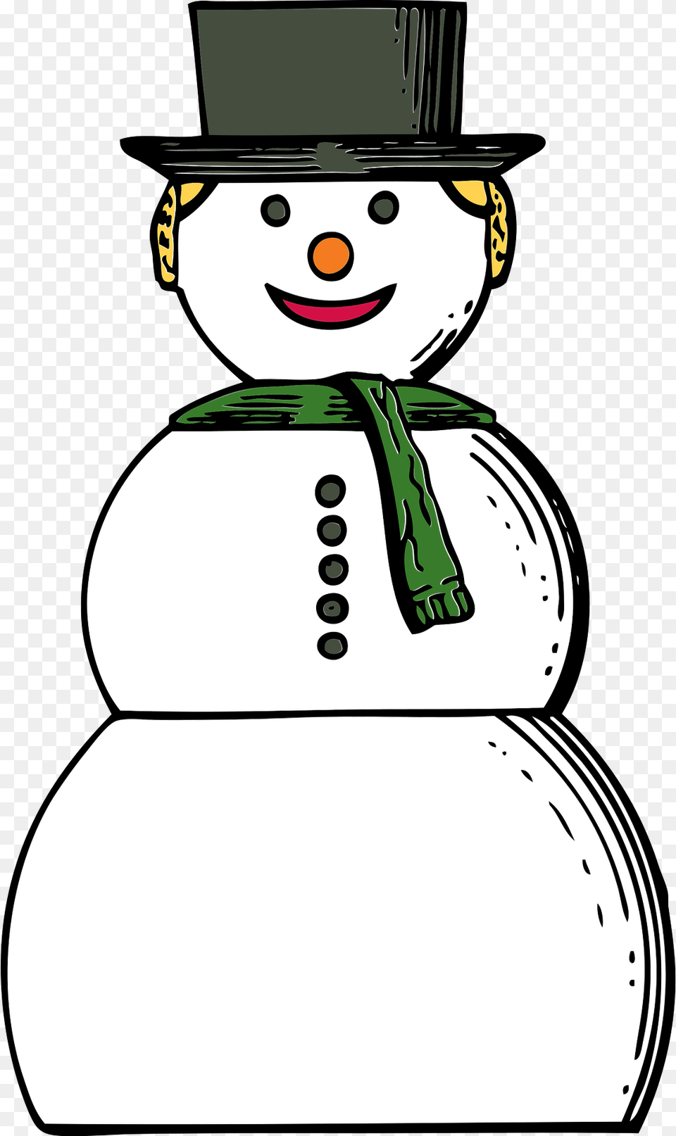 Snowman Clipart, Nature, Outdoors, Snow, Winter Free Transparent Png