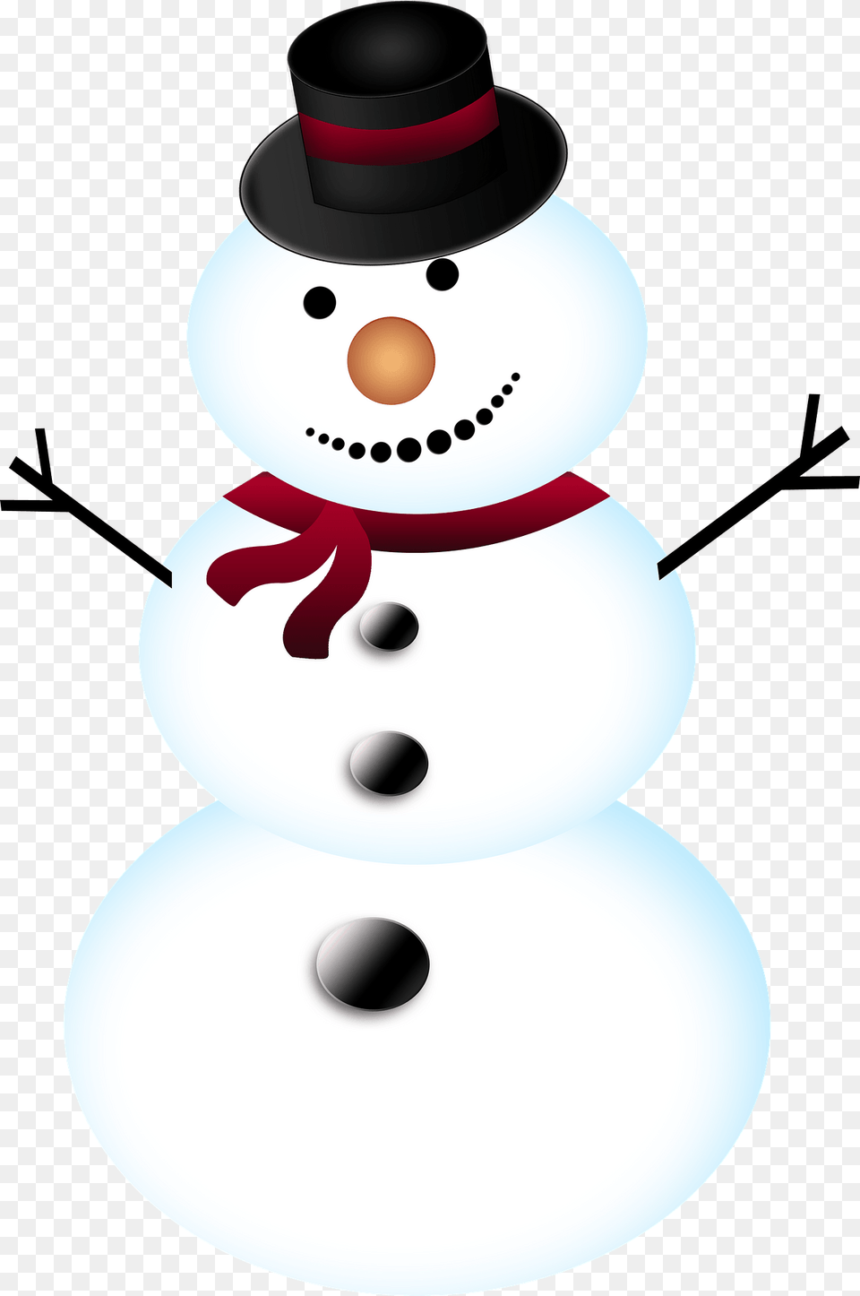 Snowman Clipart, Nature, Outdoors, Snow, Winter Png Image