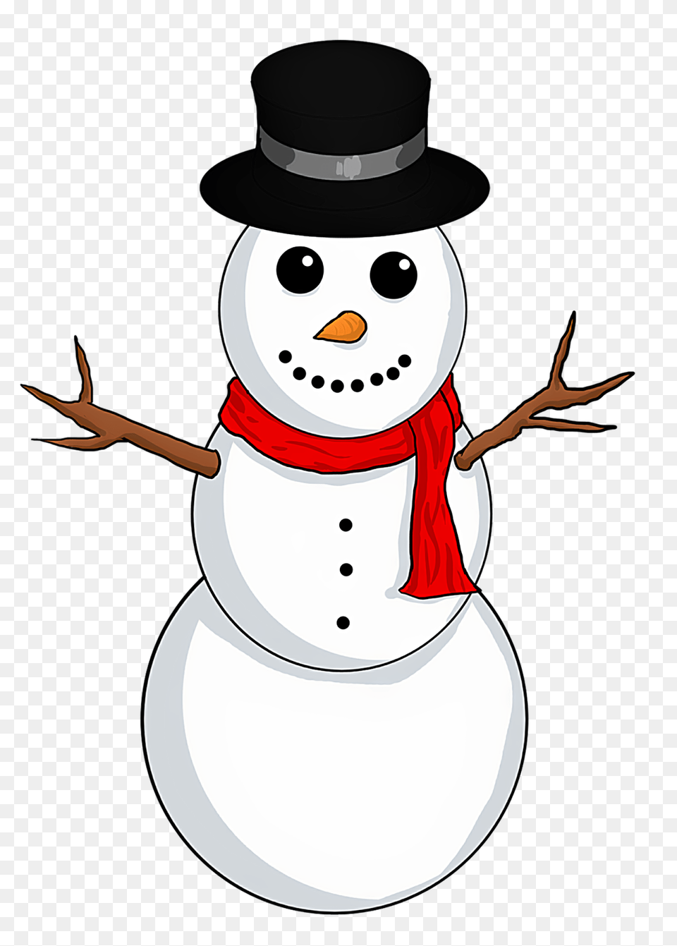 Snowman Clipart, Nature, Outdoors, Snow, Winter Free Png