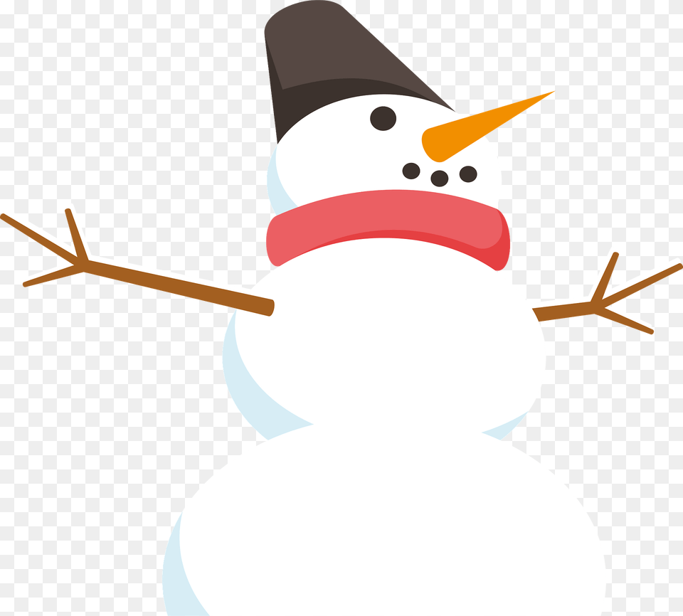 Snowman Clipart, Nature, Outdoors, Snow, Winter Png