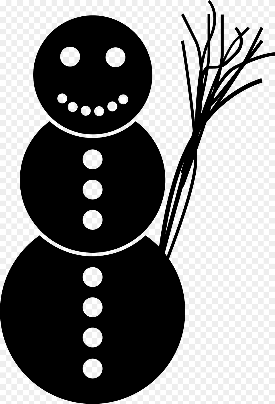 Snowman Clipart, Green, Nature, Outdoors, Snow Free Png Download