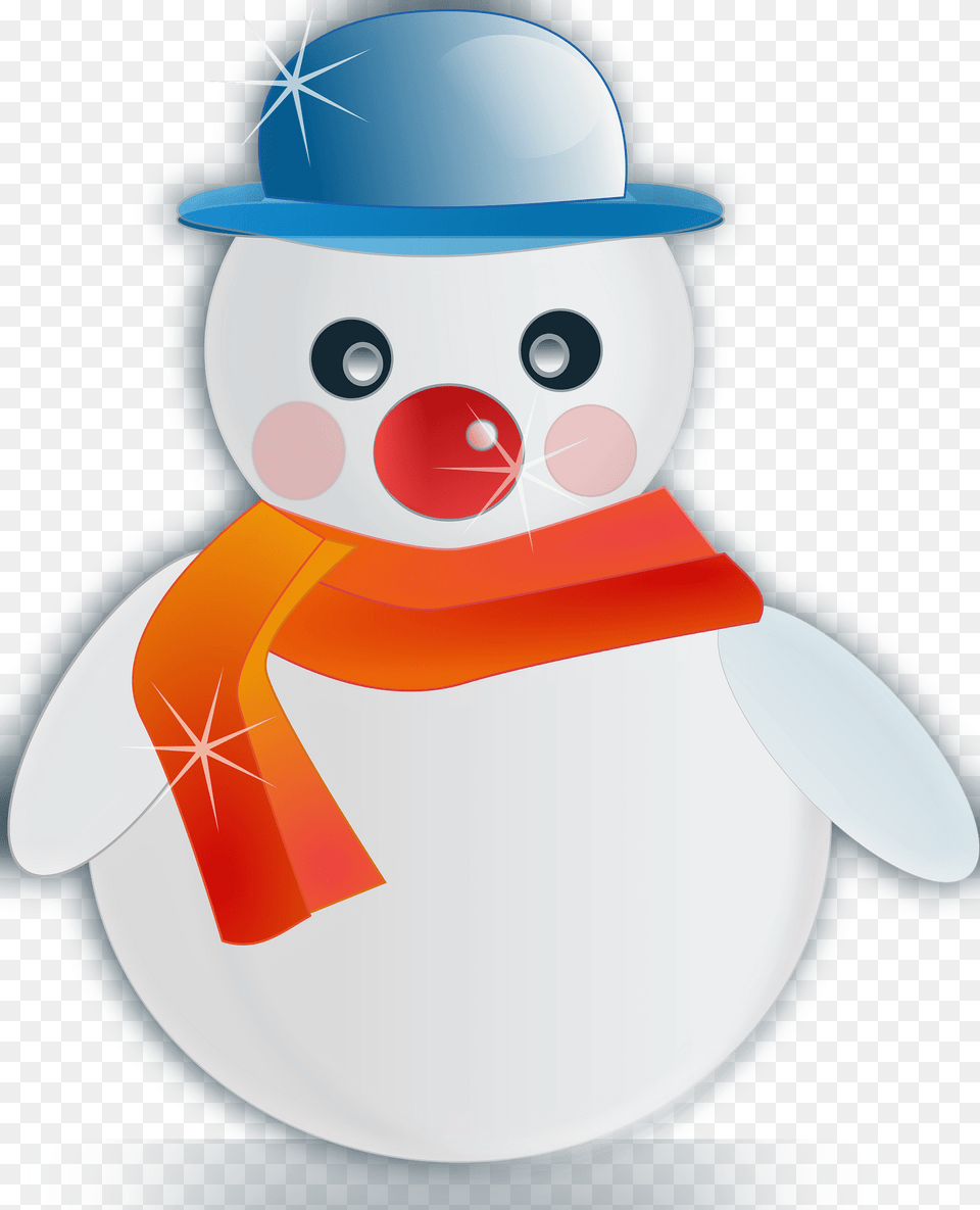 Snowman Clipart, Nature, Outdoors, Winter, Snow Png Image