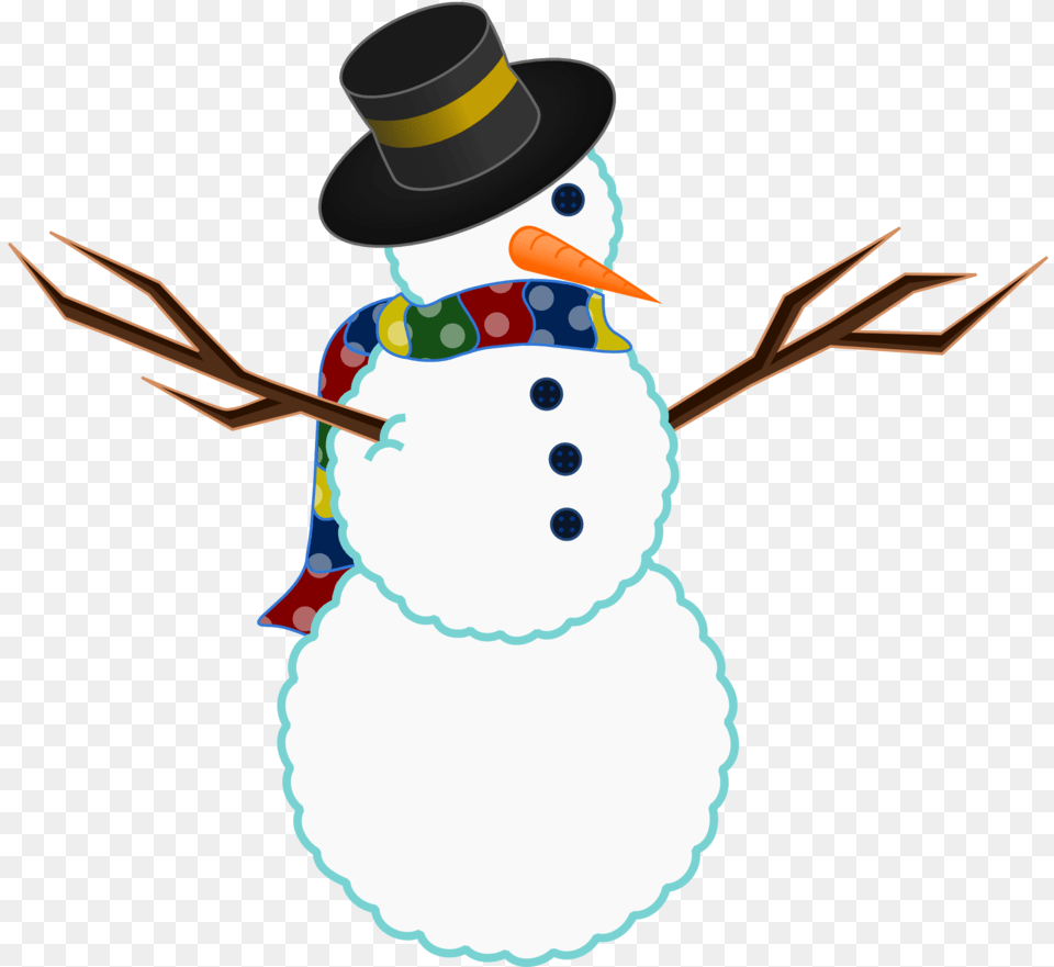 Snowman Clipart, Nature, Outdoors, Snow, Winter Png Image