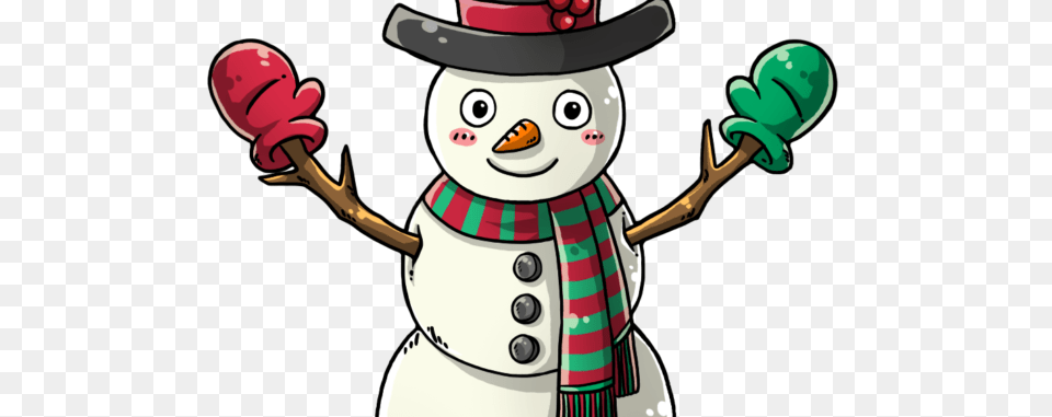 Snowman Clipart Classic, Nature, Outdoors, Winter, Snow Png Image