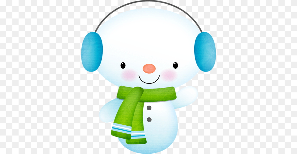 Snowman Clipart Cute, Nature, Outdoors, Plush, Toy Free Png