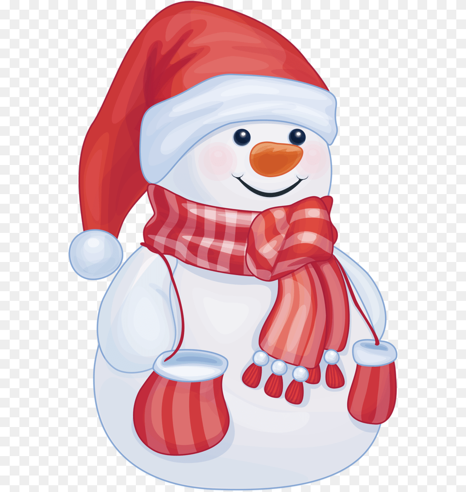 Snowman Clipart Cute Snowman Transparent Background, Nature, Outdoors, Winter, Snow Png Image