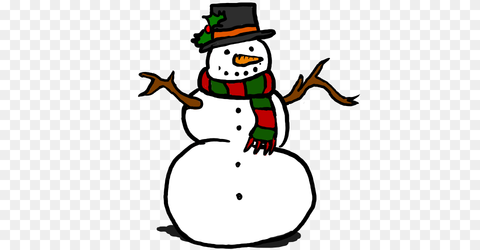 Snowman Clipart December, Nature, Outdoors, Snow, Winter Free Transparent Png