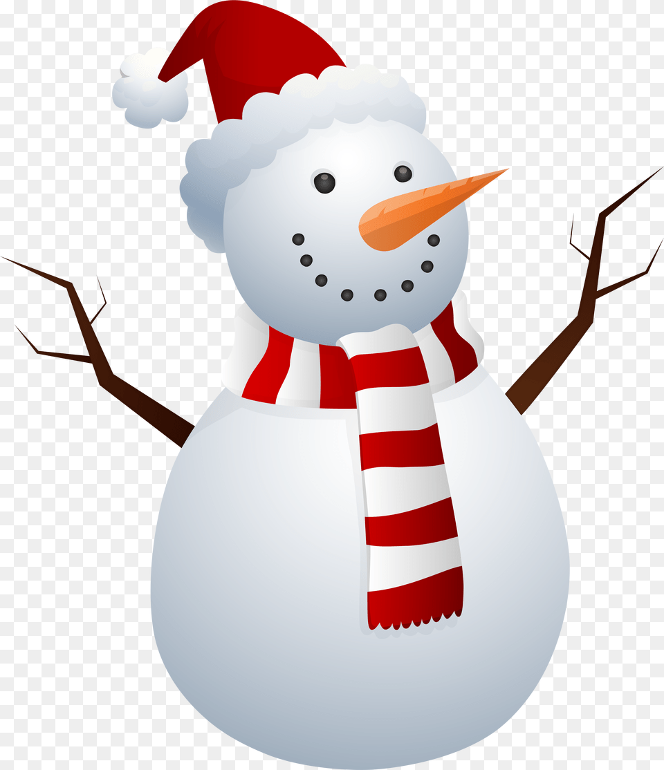 Snowman Clipart Santa, Nature, Outdoors, Winter, Snow Free Png Download