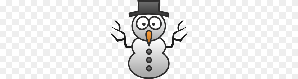 Snowman Clipart Simple, Nature, Outdoors, Winter, Animal Png Image