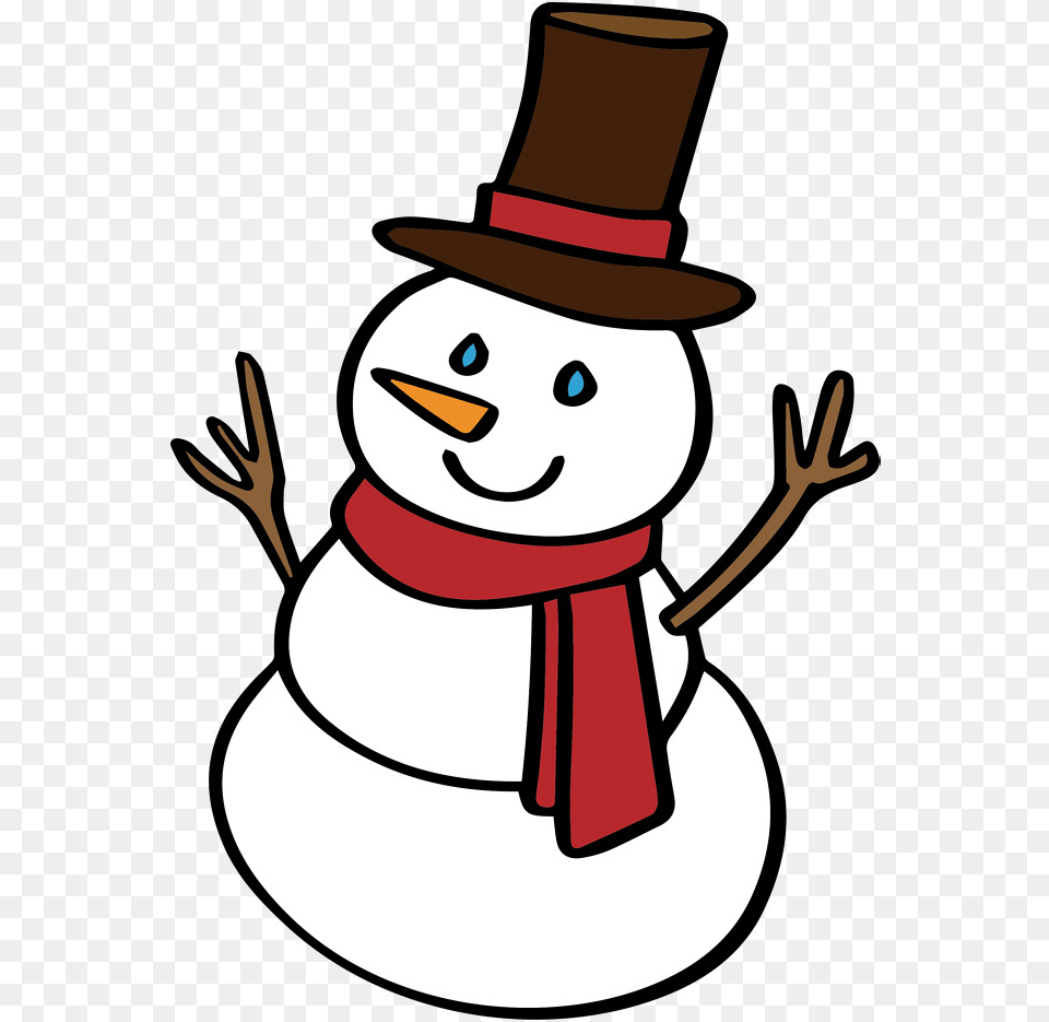 Snowman Cliparts Vector Pics To Download Snowman Cartoon, Nature, Outdoors, Snow, Winter Free Transparent Png