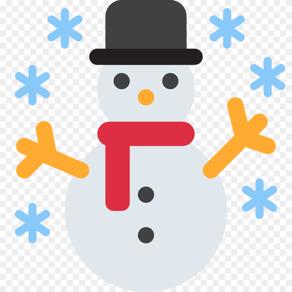 Snowman Emoji Clipart, Nature, Outdoors, Snow, Winter Free Png Download