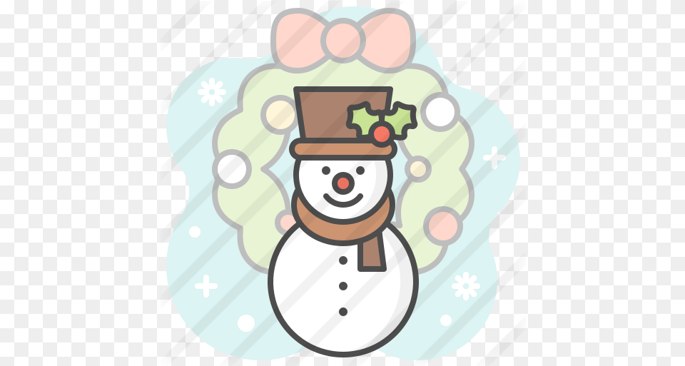 Snowman Christmas Icons Happy, Nature, Outdoors, Winter, Snow Free Png Download