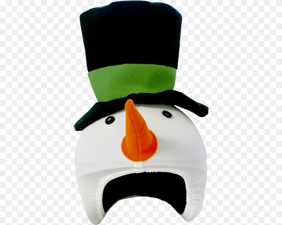 Snowman Helmet Cover, Clothing, Cushion, Hat, Home Decor Free Png Download