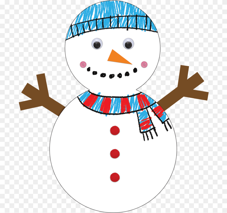 Snowman Large Accents Snowman, Nature, Outdoors, Snow, Winter Free Png