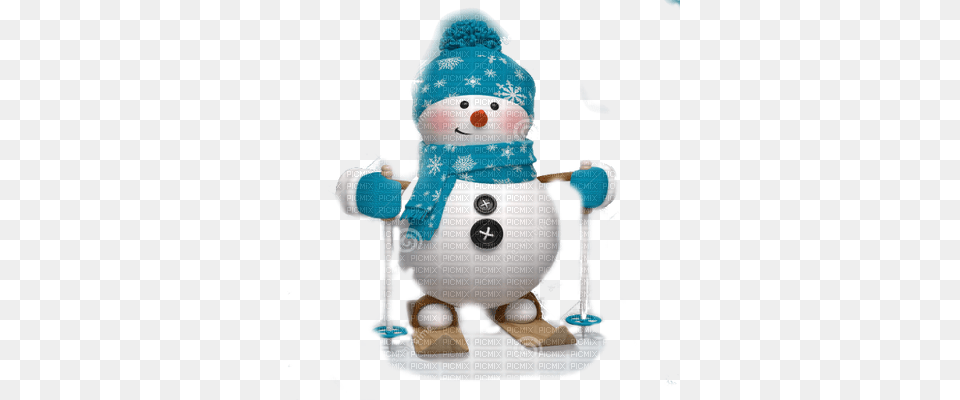 Snowman On Ski Eurographics Snowman Mini Puzzle 100 Piece, Nature, Outdoors, Winter, Snow Png