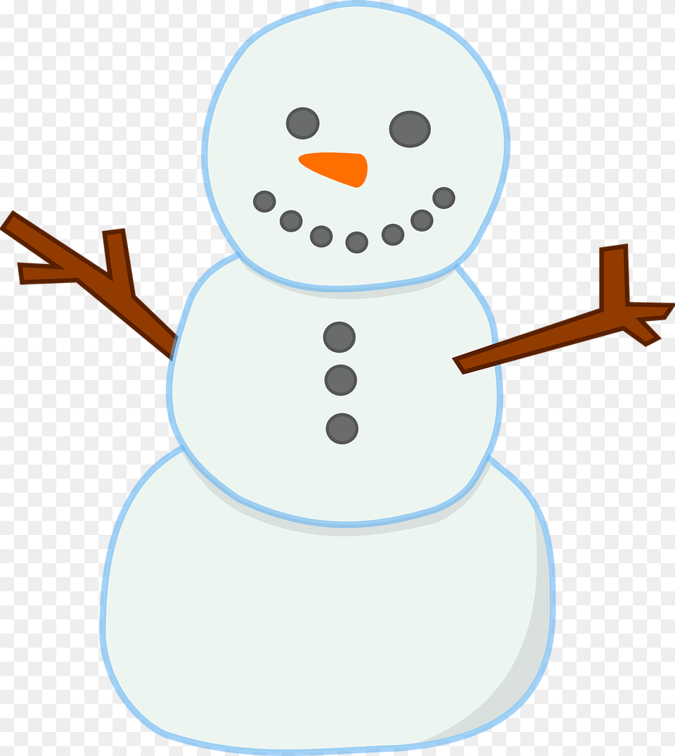 Snowman Pixabay, Nature, Outdoors, Snow, Winter Free Png