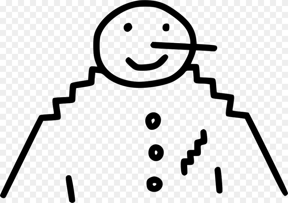 Snowman Snow Man Carrot Xmas Sfi Fresh Bakers Corporation, Stencil, Nature, Outdoors, Winter Png