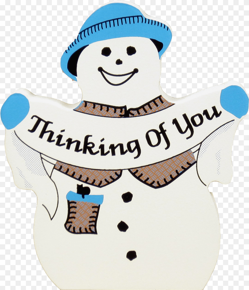 Snowman Thinking, Nature, Outdoors, Winter, Snow Free Transparent Png