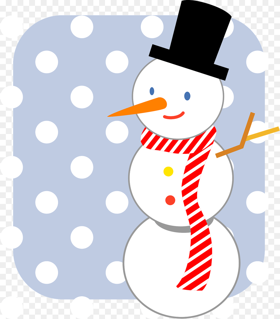 Snowman Winter Clipart, Nature, Outdoors, Snow Free Png Download