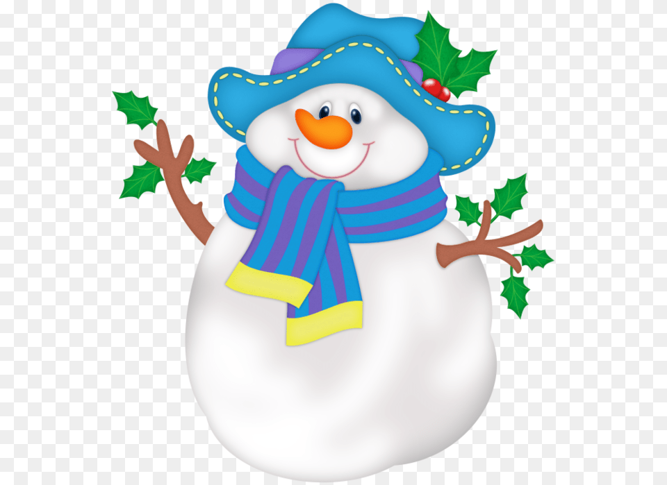 Snowman With Blue, Nature, Outdoors, Winter, Snow Free Png