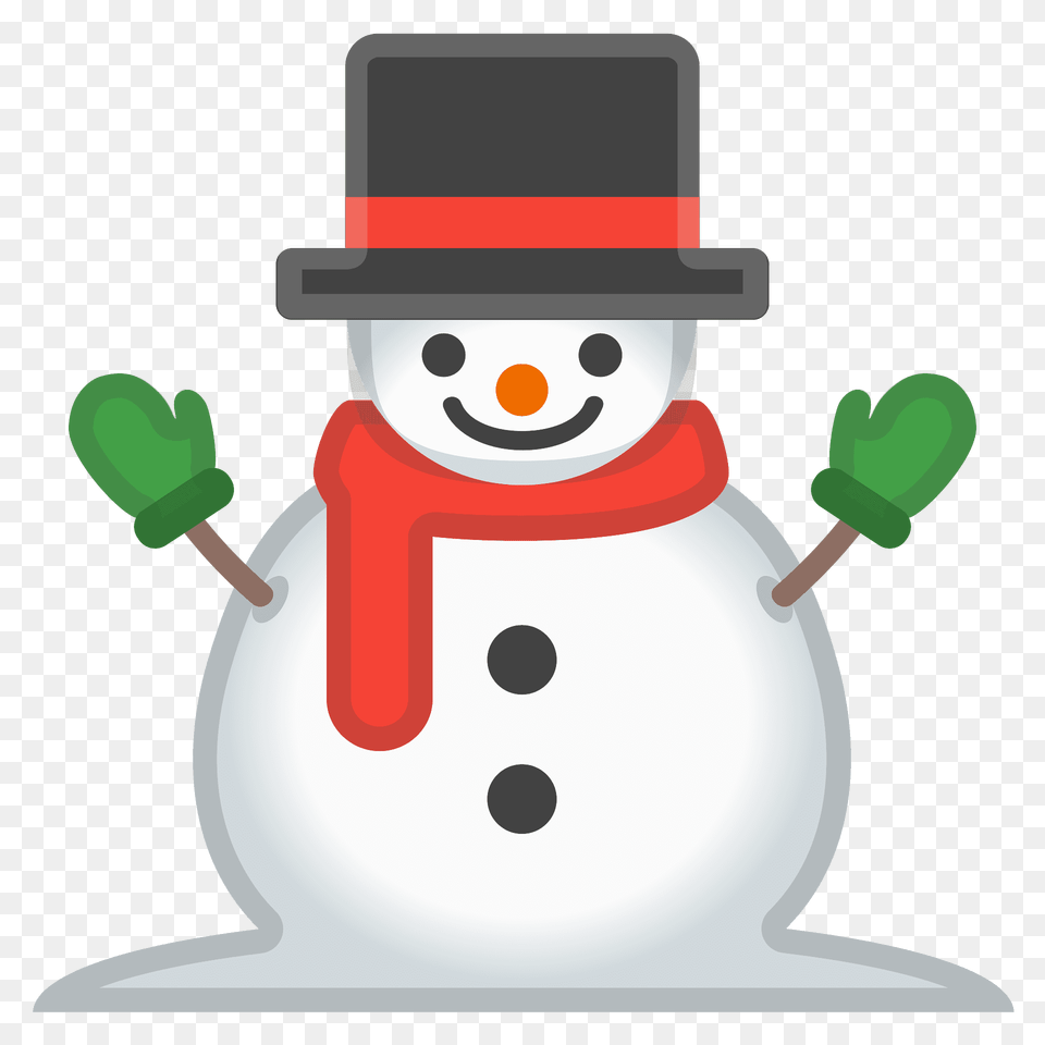 Snowman Without Snow Emoji Clipart, Nature, Outdoors, Winter Free Png