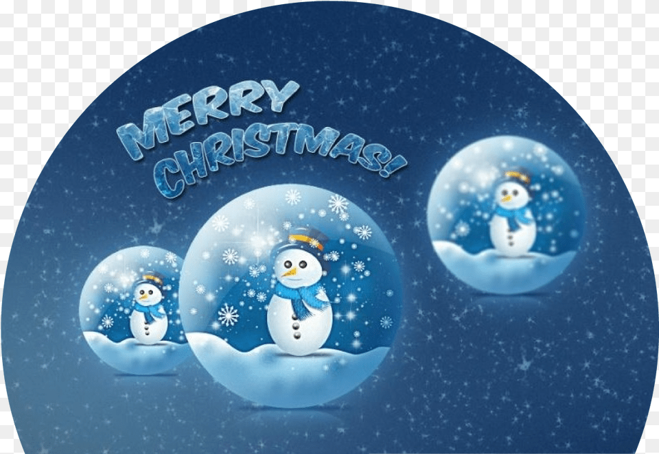 Snowmanbauble1636 Wallpaper, Nature, Outdoors, Winter, Disk Free Transparent Png