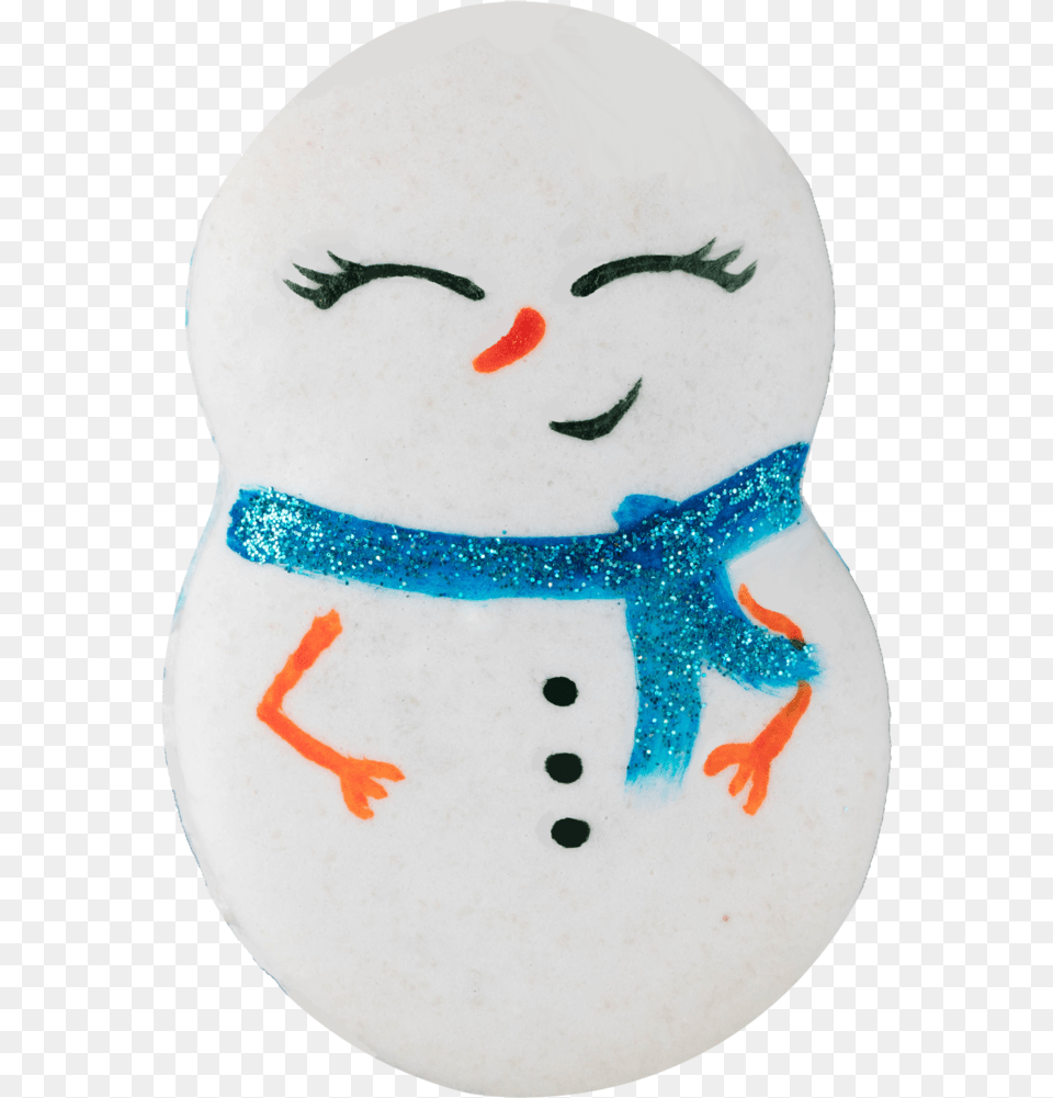 Snowmanmacaron Snowman, Nature, Outdoors, Winter, Snow Free Transparent Png