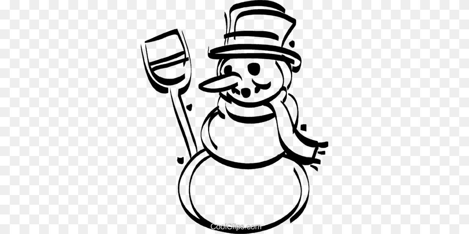 Snowmen Royalty Vector Clip Art Illustration, Outdoors, Nature, Person, Face Free Transparent Png