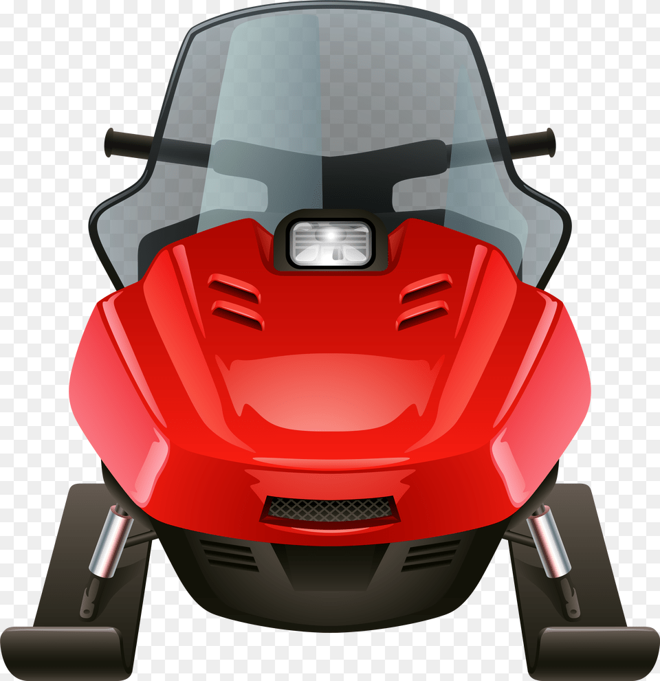 Snowmobile Clipart Sled, Grass, Lawn, Plant, Device Free Png