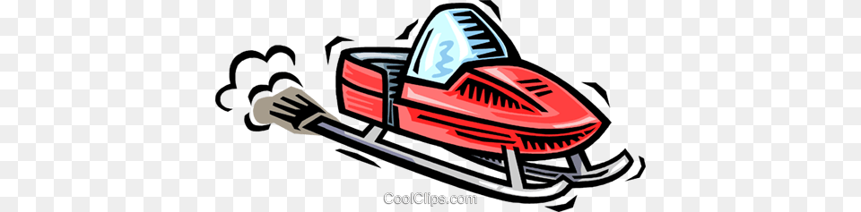 Snowmobile Royalty Vector Clip Art Illustration, Device, Grass, Lawn, Lawn Mower Png