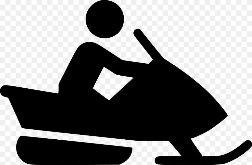 Snowmobile Svg Icon Download Snowmobile Icon, Stencil, Silhouette, Device, Grass Free Transparent Png