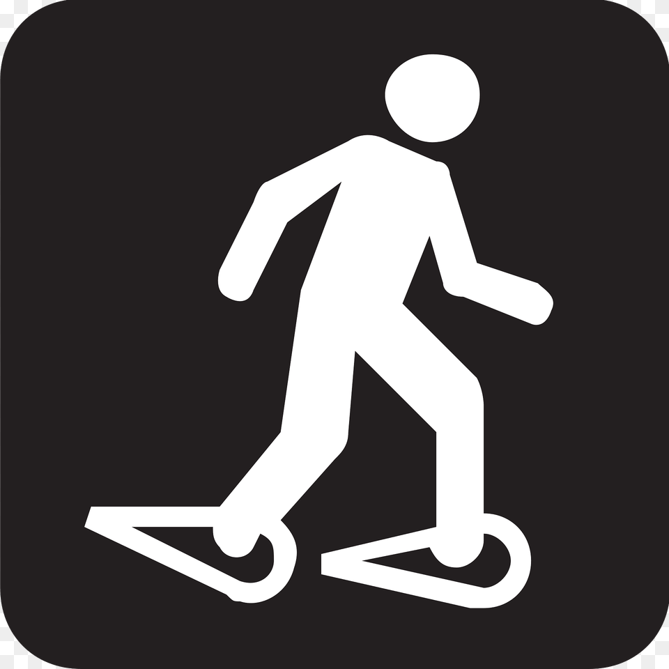 Snowshoeing Clipart, Person Free Png