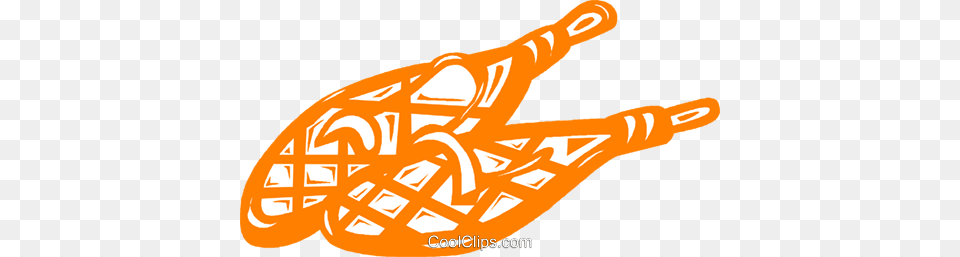 Snowshoes Royalty Vector Clip Art Illustration, Dynamite, Weapon, Maraca, Musical Instrument Free Transparent Png