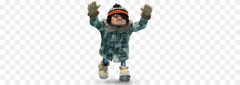 Snowtime Movie Character Chuck, Baby, Person, Clothing, Coat Png